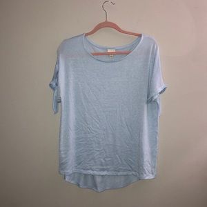 Light Blue Short Sleeve Shirt